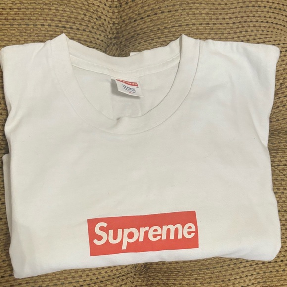 Supreme Box Logo Tee 'White' size XL - Picture 2 of 3